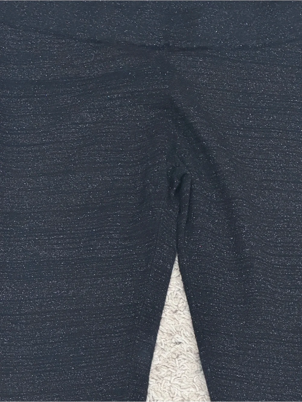 Express Black Sparkle Leggings - Picture 2 of 4